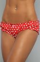 Betsey Johnson The Bloomer Panty in Let's Polka Cherry Tart,Intimates for Women