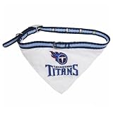 Pets First NFL Tennessee Titans Collar Bandana, Small