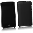 SF Planet&reg; Apple iPod Touch 2nd Gen Black Back Snap-On Slim Rubberized Cover Hard Case Protector