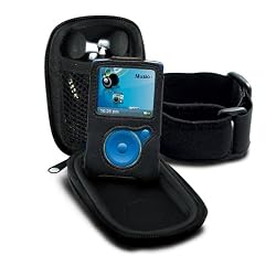 Sansa 3 in 1 Fuze Kit (Armband, Travel Case, & Leather-Grained Protective Glove)