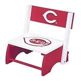 Product details for Cincinnati Reds MLB Wooden Flip-Up Step-Up