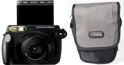 Fuji Fujifilm Instax 210 Instant Film Camera + Durable Nylon Case