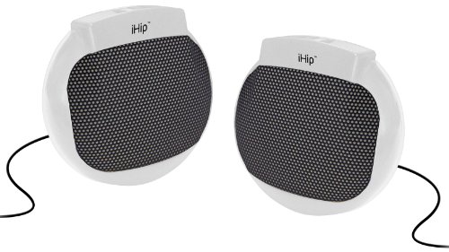 iHip Univeral iPod/MP3 Stereo Speakers (White) iHip Univeral iPod/MP3 Stereo Speakers (White)