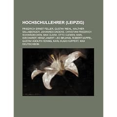 Hochschullehrer (Leipzig): Ernst Bergmann, Walter Bartel, Theodor Schreiber, Josef Hohlbaum, Beate Gtschow, Werner Schingnitz, Abraham Adler