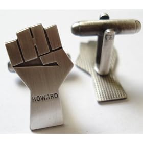 Howard Stern Fist Sirius XM Satellite Radio Cuff Links Cufflinks Set