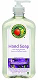 Earth Friendly Products Hand Soap, Lavender, 17-Ounce Bottle (Pack of 6)