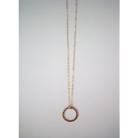 Jennifer Shon Eternity Circle Necklace