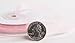 2 - 25 Yard Spools of Elegant Light and Sheer Pink Organza Ribbon- 3/8