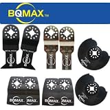 Buy 10 Pack Blades for Rockwell Sonicrafter, Dremel Multi-Max Ridgid JobMax, Fein... by BQMAX