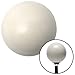 American Shifter 96060 Ivory Billiard Cue Ball Custom Shift Knob