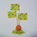 Flaggenpicker FLOWER POWER, 50er-Pack Tischdeko Blumen