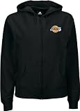 Los Angeles Lakers Women's Adidas Official Logo Stretch Fleece Hooded Sweatshirt