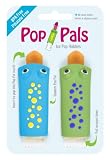 Pop Pals Ice Pop Holders, 2 Pack, Blue/Green