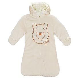 Disney Winnie the Pooh Hooded Car Bag (Sizes 0M - 9M)