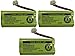 Replacement Battery BT184342 / BT284342 for AT&T CL80100, CL80109, SL80108, and many other Cordless Telephones (see description) (3-Pack)
