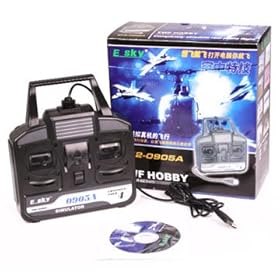  ESKY 4CH USB RC Airplane, Helicopter Flight Simulator