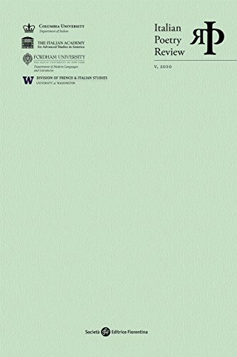 Italian Poetry Review vol. V, anno 2010 (Italian Edition)