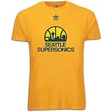 Supersonics adidas Men's Washed Vintage S/S Tee