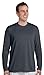 Gildan G424 4.5 oz. Performance Long-Sleeve T-Shirt - CHARCOAL - Large