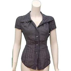 VIVIENNE WESTWOOD ANGLO Gathered Bib Blouse
