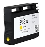 Remanufactured HP 933XL Yellow Printer Ink Cartridge For use with HP Officejet 6700 Premium e-All-In-One by Rocket Office