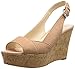 Nine West Women's Caballo Nubuck Wedge Sandal