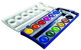Pelikan 720250 Deckfarbkasten K12, 12 Farben + 1 Tube Deckwei�, Schul-Standard