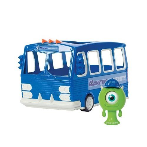 Exclusive Monsters University Roll-A-Scare Bus with Figure