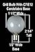 Novelty Lights 25 Pack G40 Red Outdoor Globe Bulbs, Light Bulbs Glass Incandescent Bulbs with 3000 Hour Lifespan, Globe String Lights Replacement Bulbs