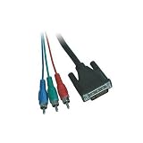 Kinamax CB-DVIRCA HDTV DVI to RCA Component Cable Adapter (6 feet)
