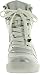 Top Moda Eric-9 High Top Lace Up Womens Wedge Sneakers