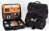 LAPTOP CASE (UP TO 17") BLACK LEATHER LOOK