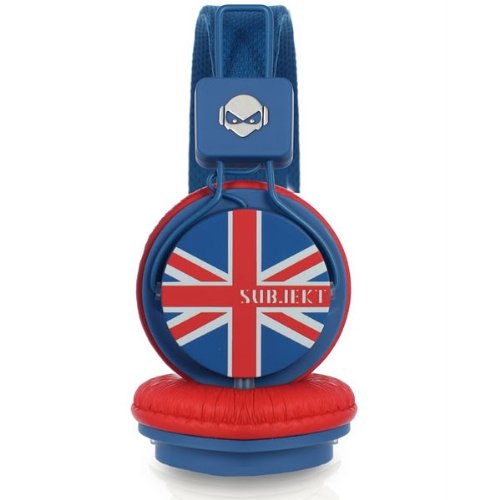Subjekt T.N.T. Headphones w/ Mic - British Flag