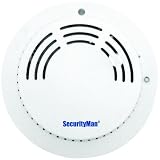 SecurityMan SM93 Wireless Smoke Sensor for AirAlarm Home Security System (Silver)
