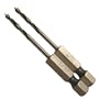 Milescraft 2301 3/32-Inch Brad Point Stubby Bits for Wood Drilling