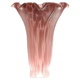 Meyda Tiffany 10694, 4.5"W X 6"H Lavender Pond Lily Shade