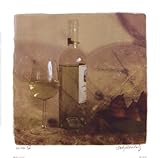 Wine IV HIGH QUALITY CANVAS Print With Light Added BRUSHSTROKES Judy Mandolf 12x12
