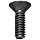 Dorian Tool TS Boring Insert Torx Screw for Inserts with 3/8" IC, #4-40 Threads, 3/8" Length, T-10 Torx Key (Pack of 10)