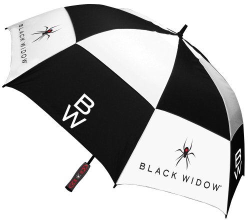 Black Widow Double Canopy Umbrella 68 inchesB0055NR7RG