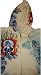 Men's Ed Hardy Hoodie Hooded Sweat Jacket Flaming Skull Age Lime/Off White