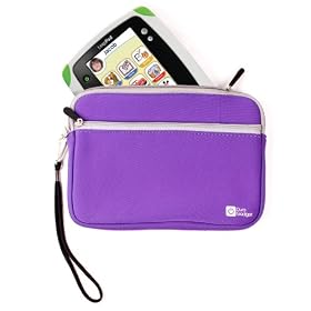 DURAGADGET Purple Durable Water Resistant Carry Case For New Kids Tablet Leapfrog LeapPad Explorer
