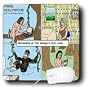 Rich Diesslins Funny Relationships Cartoons - Tarzan In Swingers Chatroom - Mouse Pads