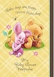 Baby Pooh and Friends Baby Shower Keepsake