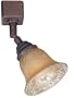World Imports Lighting H2624-24 Olympus Tradition Linear Swivel Track Head, Crackled Bronze with Silver