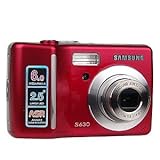 Samsung S630 6MP 3x Optical/5x Digital Zoom Camera (Red)
