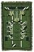 Frank Lloyd Wright Waterlilies Water Lilies Cotton Tapestry Throw Blanket