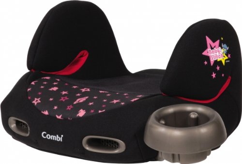コンビ Combi ムーヴフィットジュニア ブースターシート ベビースティッチ スターブラック