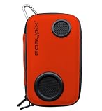 Easypix Soundbox Universal Tasche mit 2 integrierte Lautsprecher rot