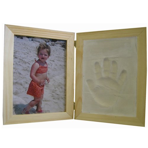Xplorys 130000 - Happy Hands 2D Bilderrahmen/Handabdruck Set in Geschenkverpackung