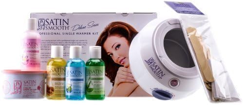 Satin Smooth SSW12C Professional Single Wax Warmer Kit by Newvo Beauty